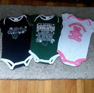 Binghamton 6-9 Month Onsies